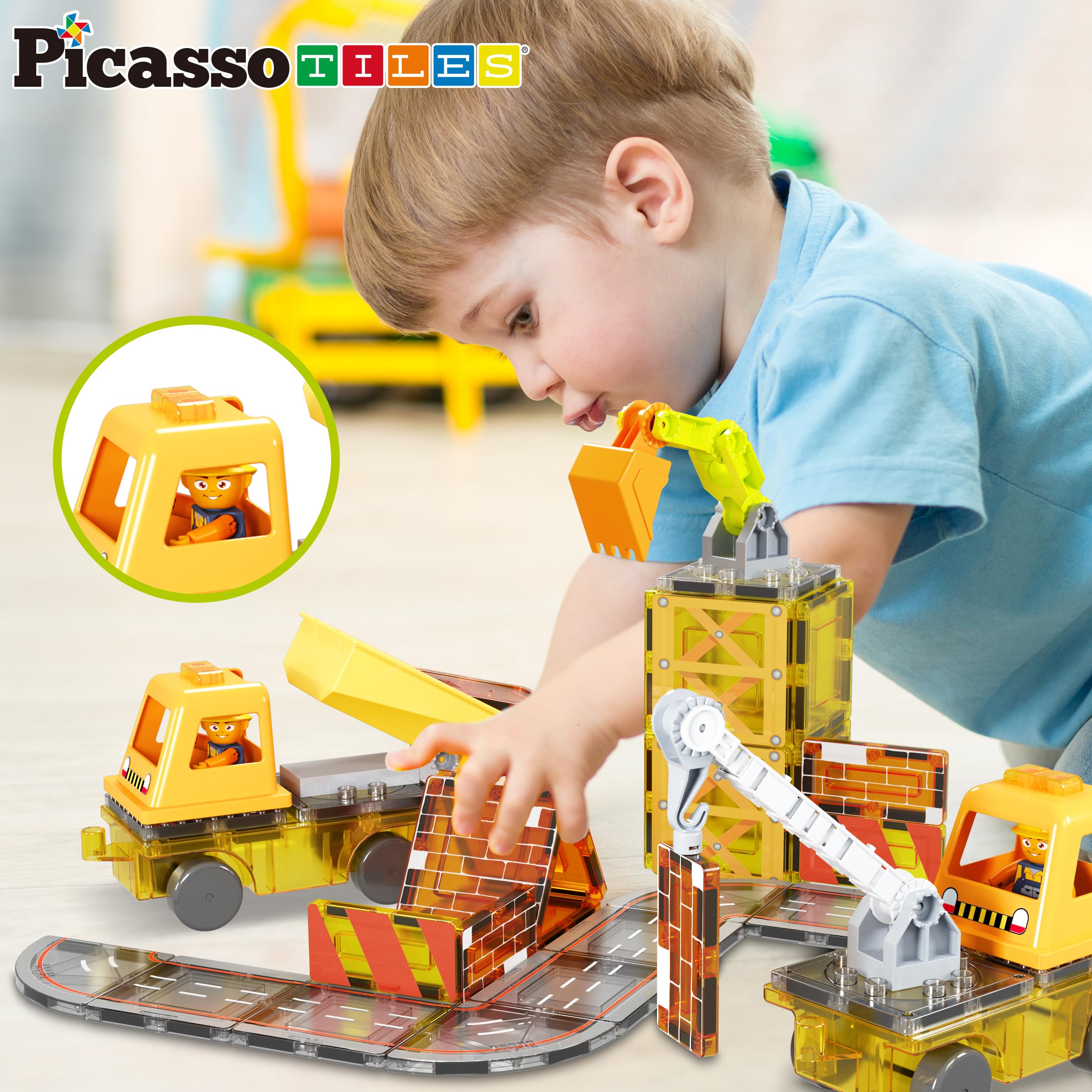 Foto 6 | Bloques De Construcción Picassotiles, Azulejos Magnéticos, Construcción 5 En 1 - Venta Internacional.