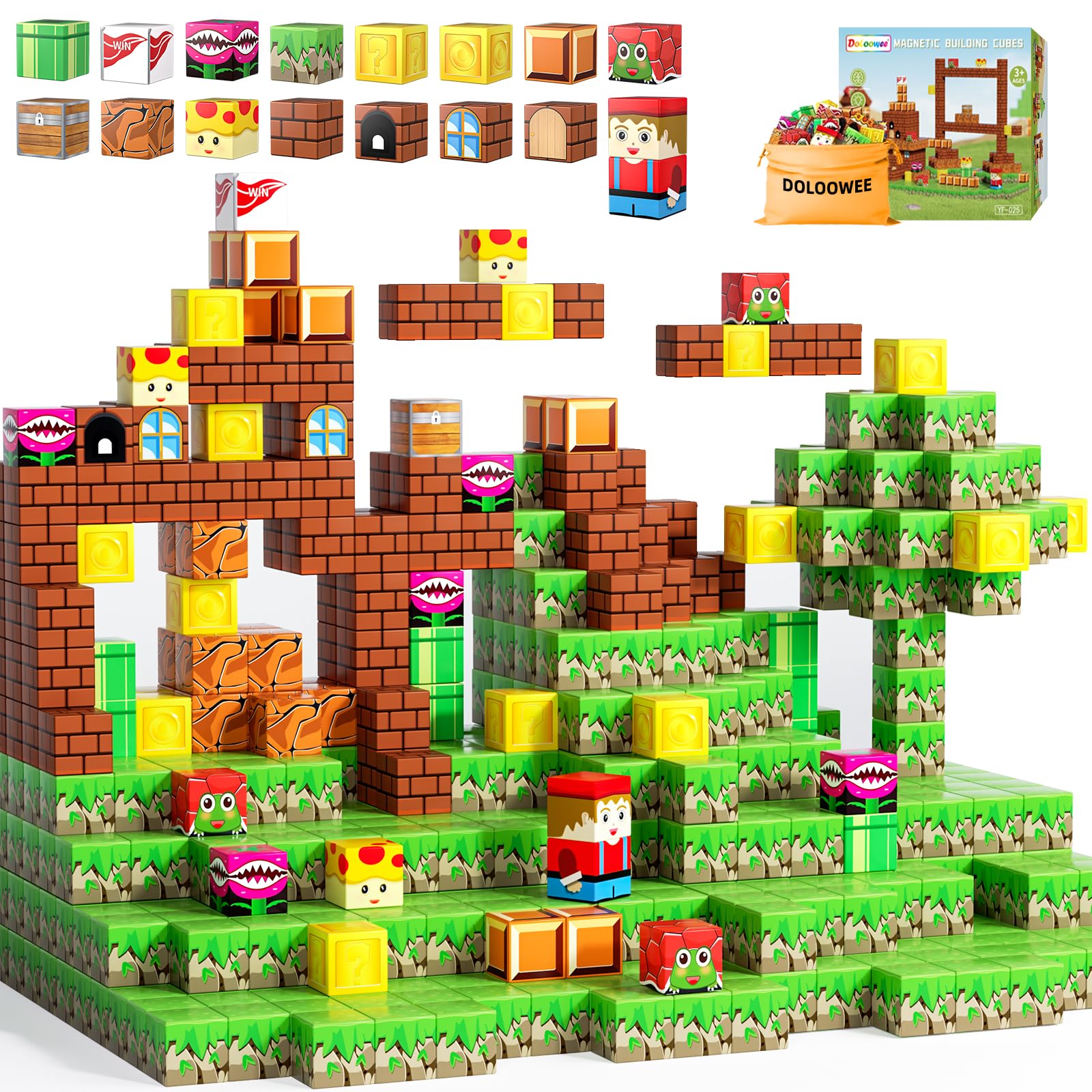 Foto 2 pulgar | Bloques de Construcción Magnéticos Doloowee - Venta Internacional