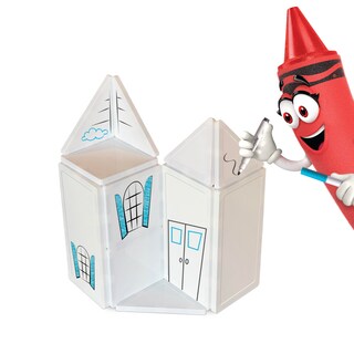 Foto 4 | Set De Construcción Magnético Createon Crayola Doodle Para Niños De Más De 3 Años - Venta Internacional.