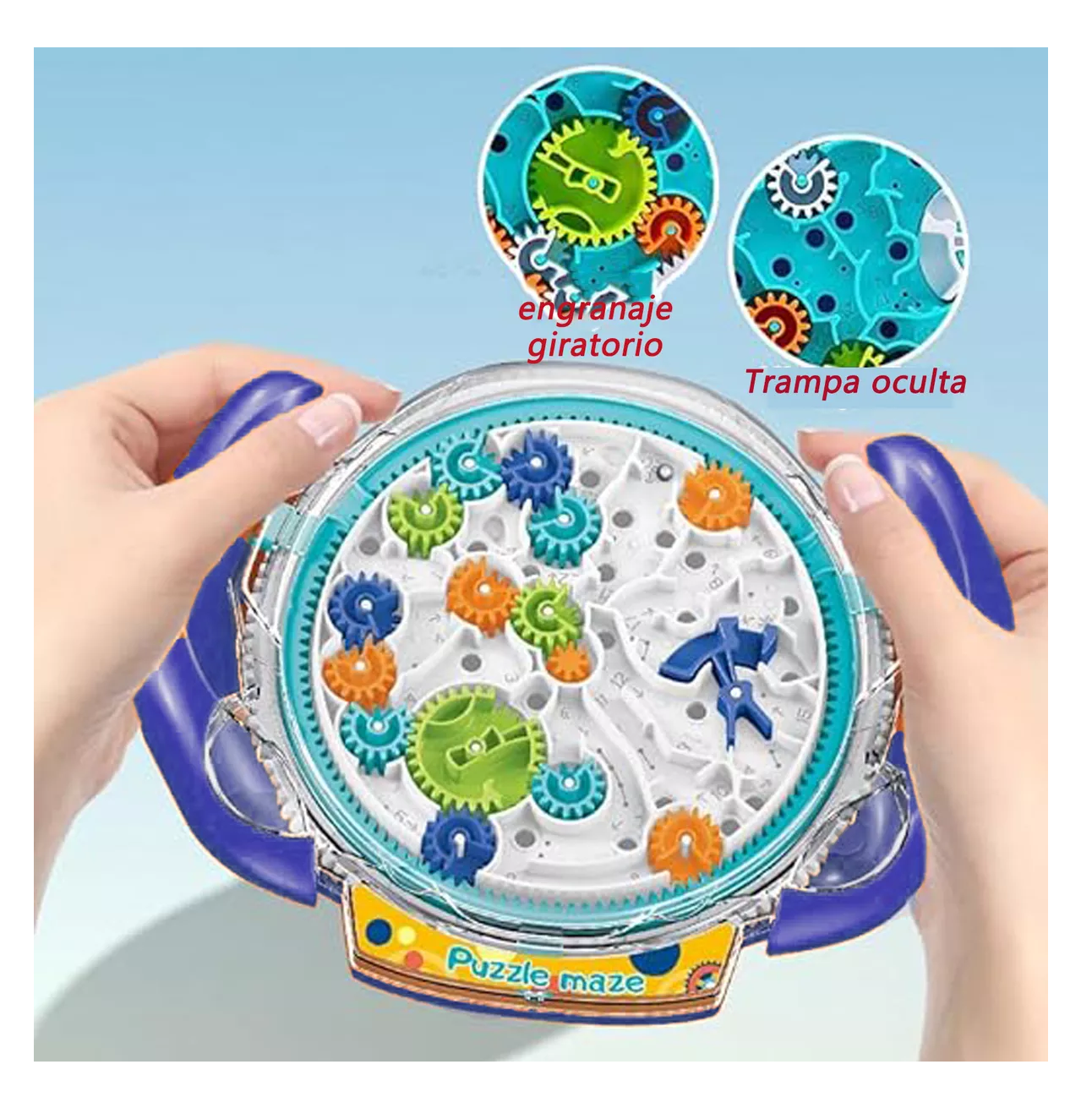 Foto 2 | Juguete Educativo Laberinto de Pinball Azul para Niños