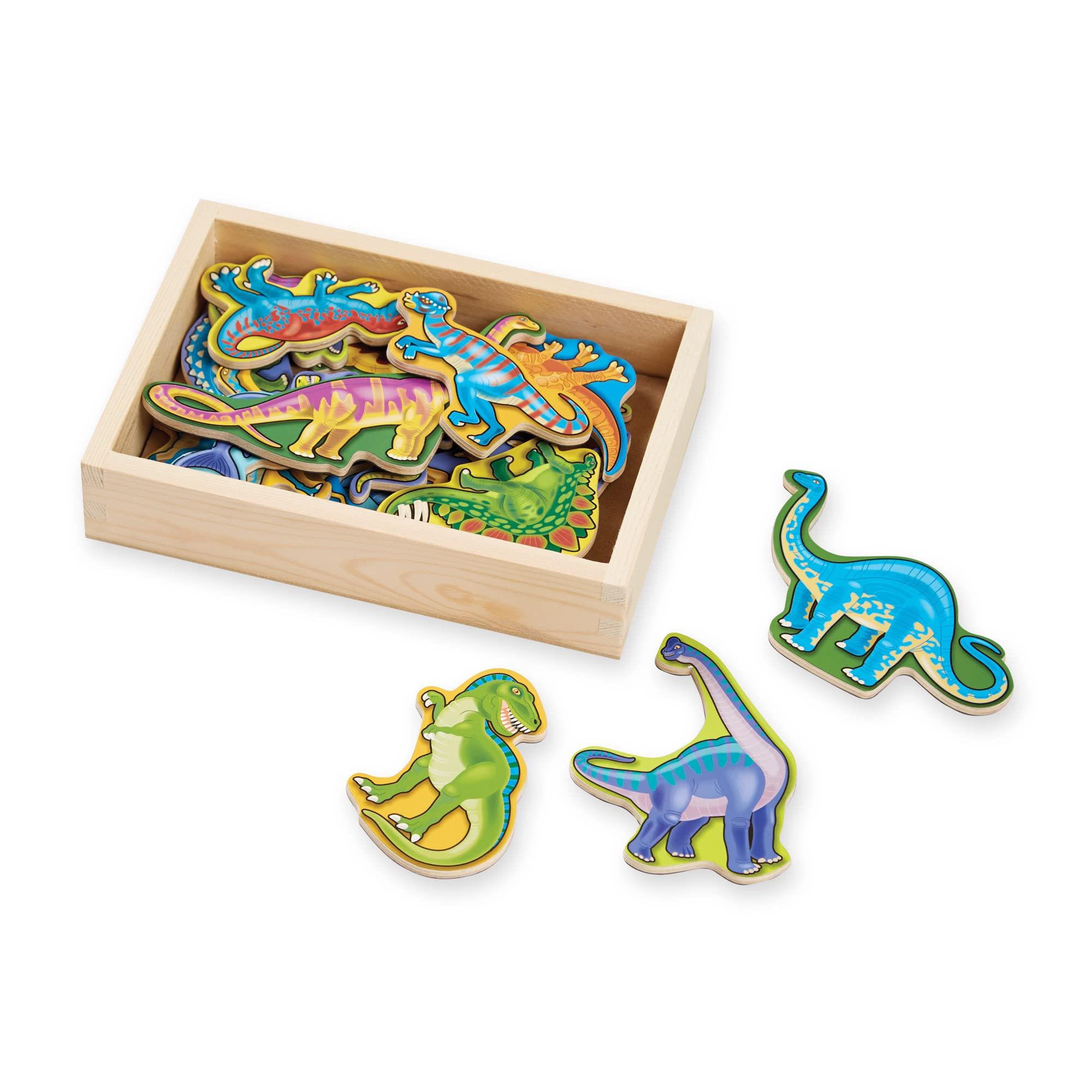 Foto 5 pulgar | Dinosaurios Magnéticos de Madera Melissa & Doug - Venta Internacional