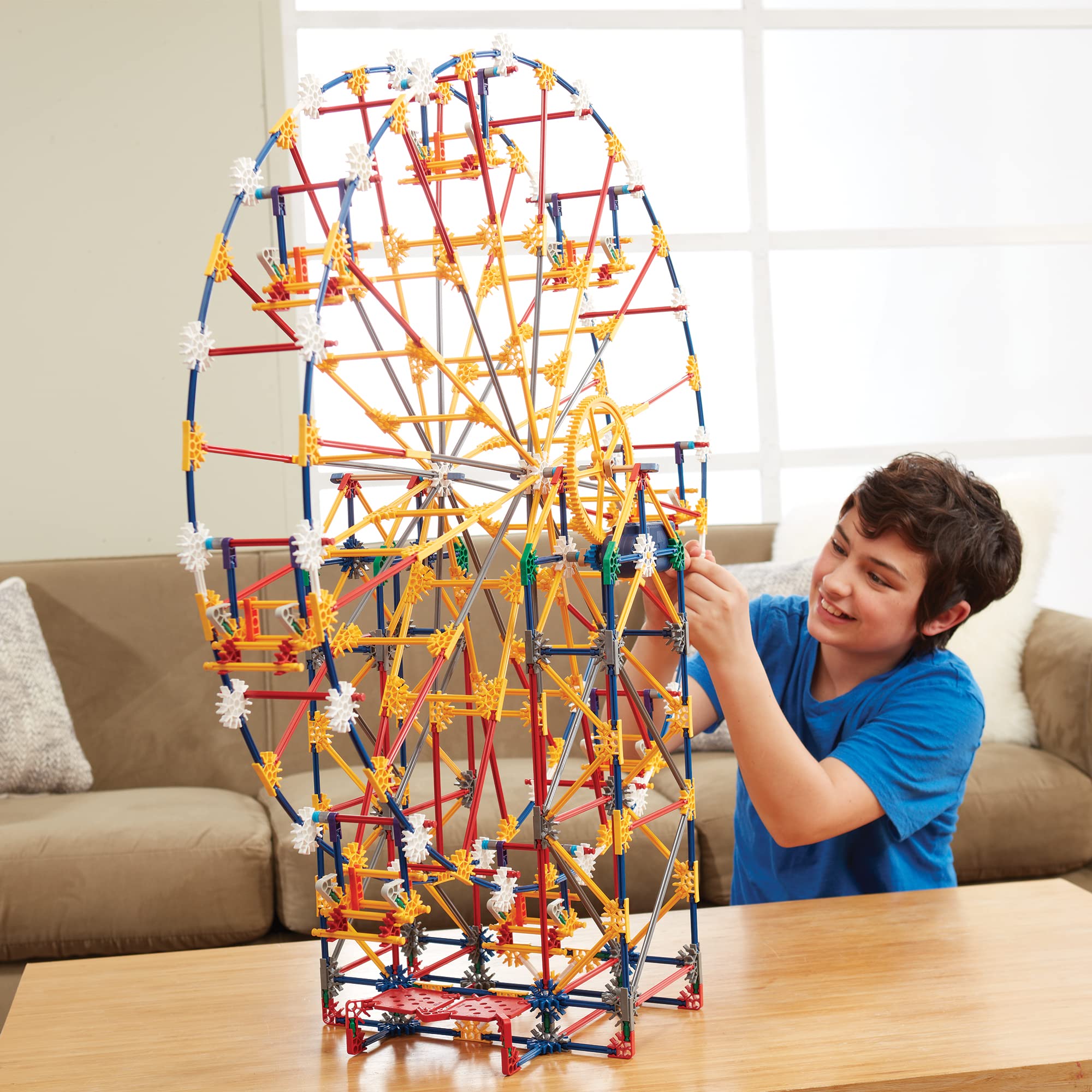 Foto 6 pulgar | Set De Construcción K'nex Education Stem Explorations Parque De Atracciones 3 En 1 - Venta Internacional.