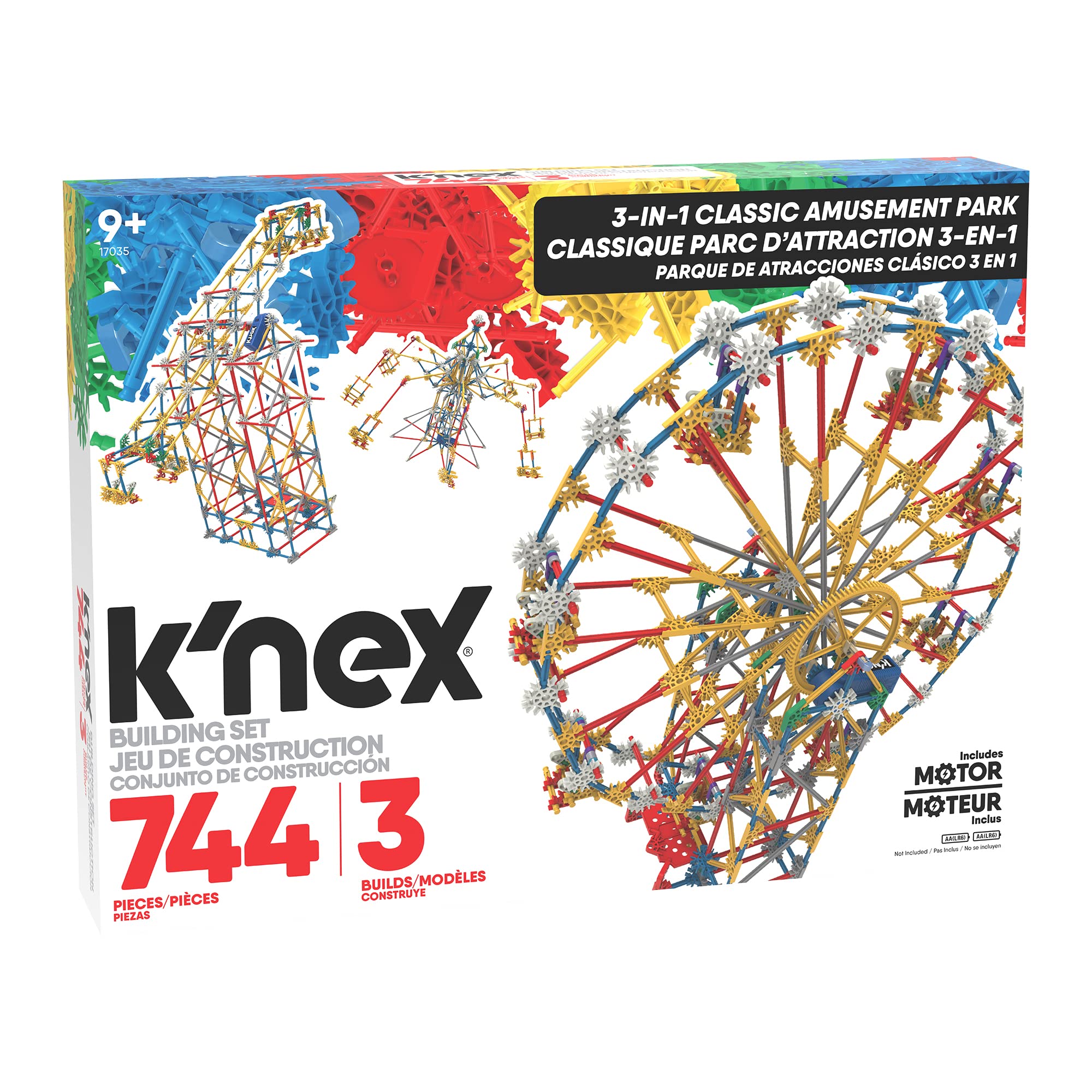 Foto 8 pulgar | Set De Construcción K'nex Education Stem Explorations Parque De Atracciones 3 En 1 - Venta Internacional.