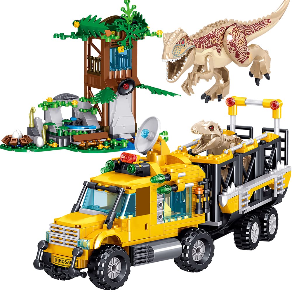Juego De Bloques De Construcción Mesiondy Dinosaur Park, 546 Piezas - Venta Internacional.
