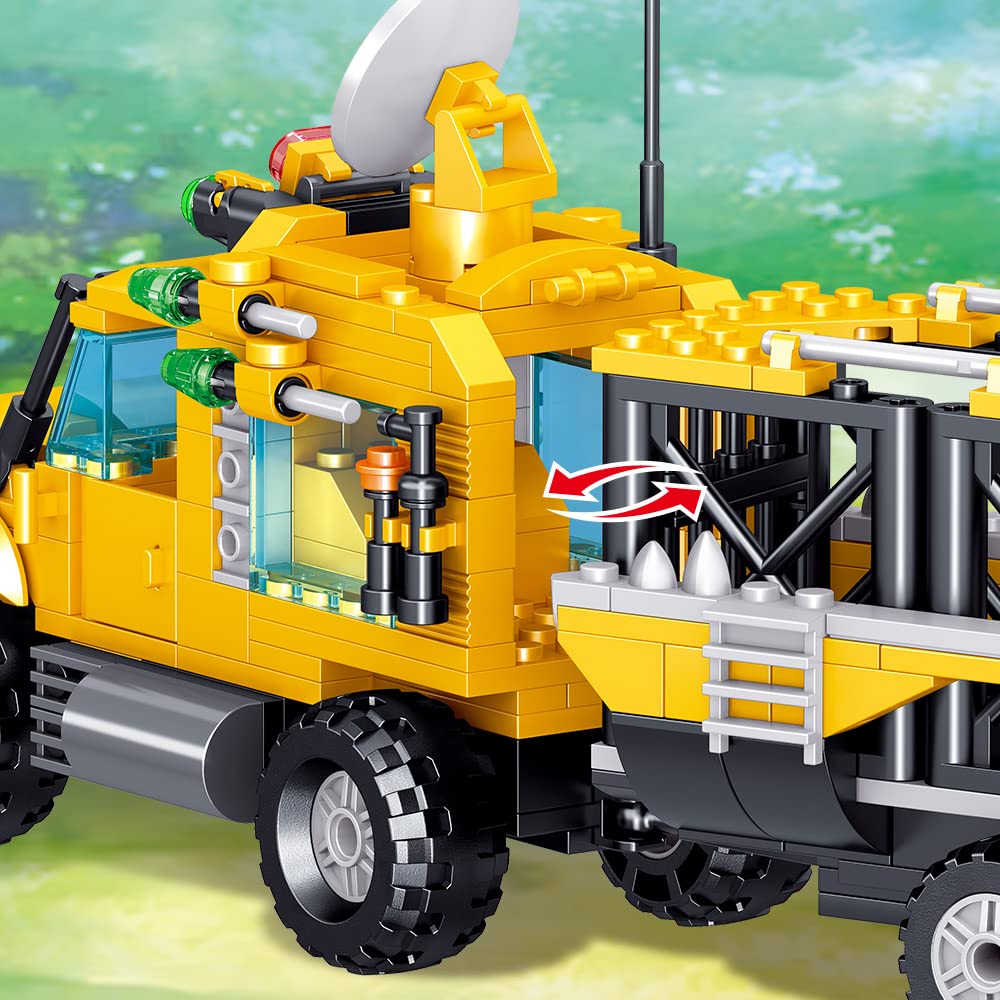 Foto 4 | Juego De Bloques De Construcción Mesiondy Dinosaur Park, 546 Piezas - Venta Internacional.