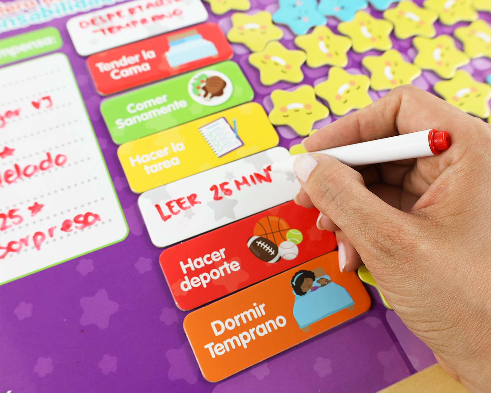 Foto 4 pulgar | Tablero De Responsabilidades Diako Juego Didáctico 2 En 1