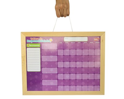 Foto 4 | Tablero De Responsabilidades Diako Juego Didáctico 2 En 1