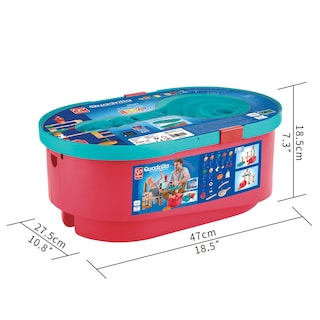 Foto 4 | Set De Construcción Hape Quadrilla Stack Track 90 Piezas +4 Años - Venta Internacional.