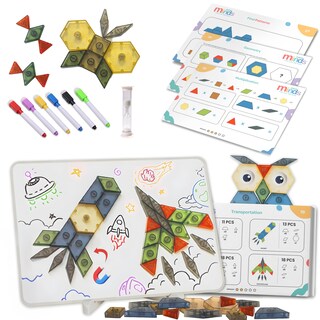 Foto 1 | Set De Bloques De Construcción Con Soporte Magnético Mini Minds - Venta Internacional.
