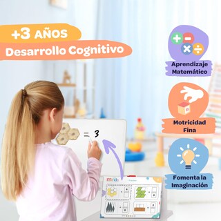 Foto 3 | Set De Bloques De Construcción Con Soporte Magnético Mini Minds - Venta Internacional.