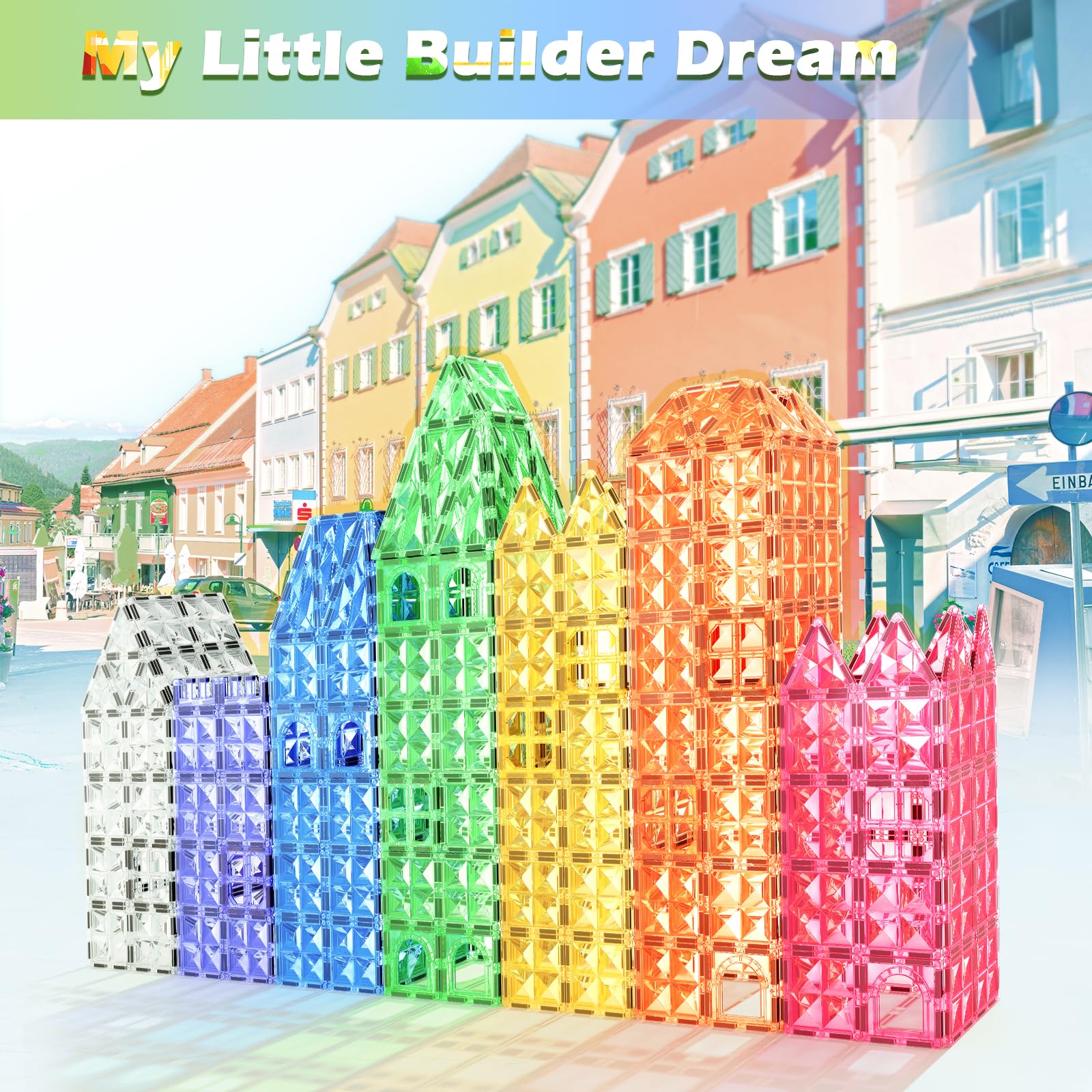Foto 5 pulgar | Bloques De Construcción Magnéticos Toy Soyee Kids De 3 A 8 Años Con Azulejos - Venta Internacional.