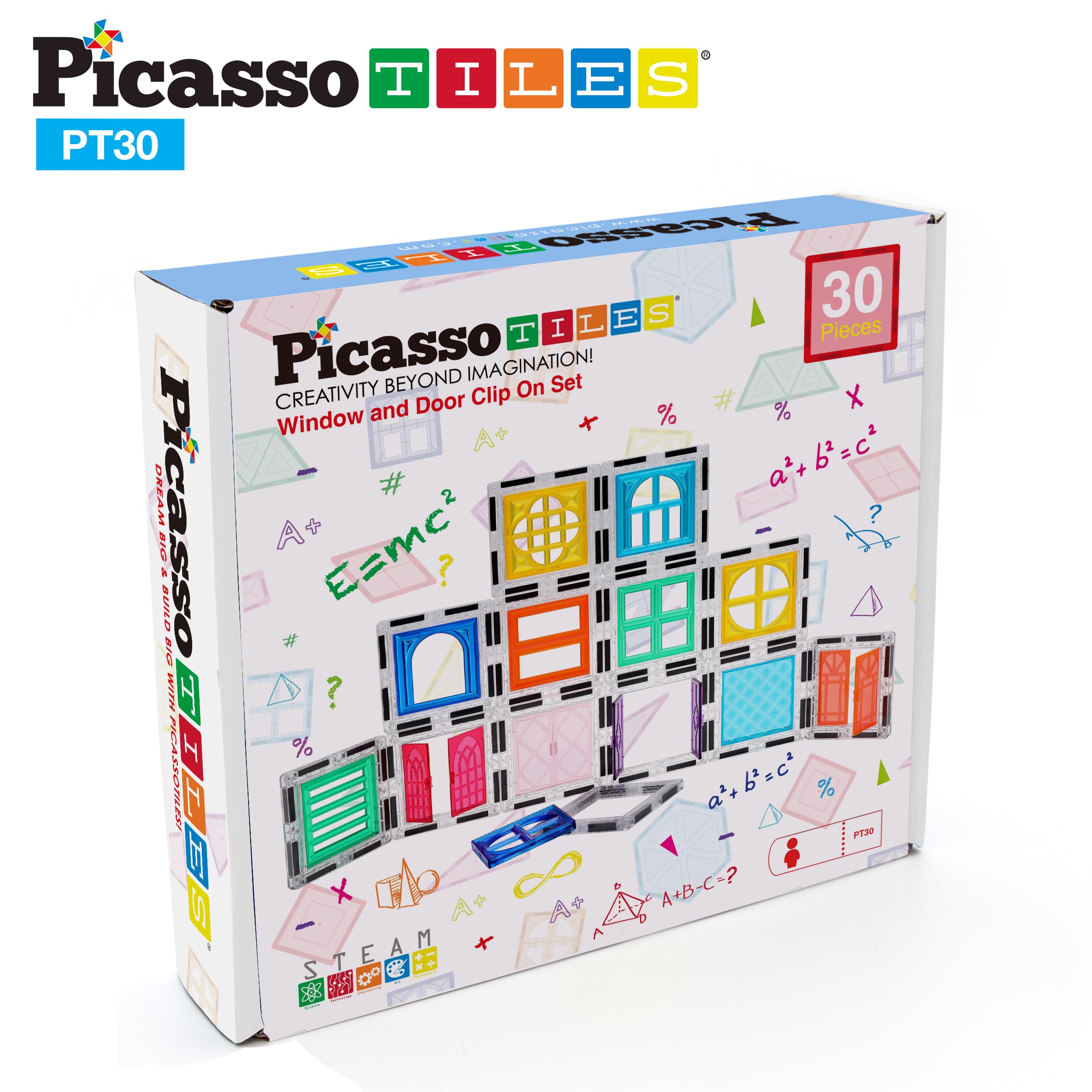 Foto 7 | Bloques Magnéticos Picassotiles Pt30 Para Ventanas Y Puertas, Juego De 30 Piezas - Venta Internacional.