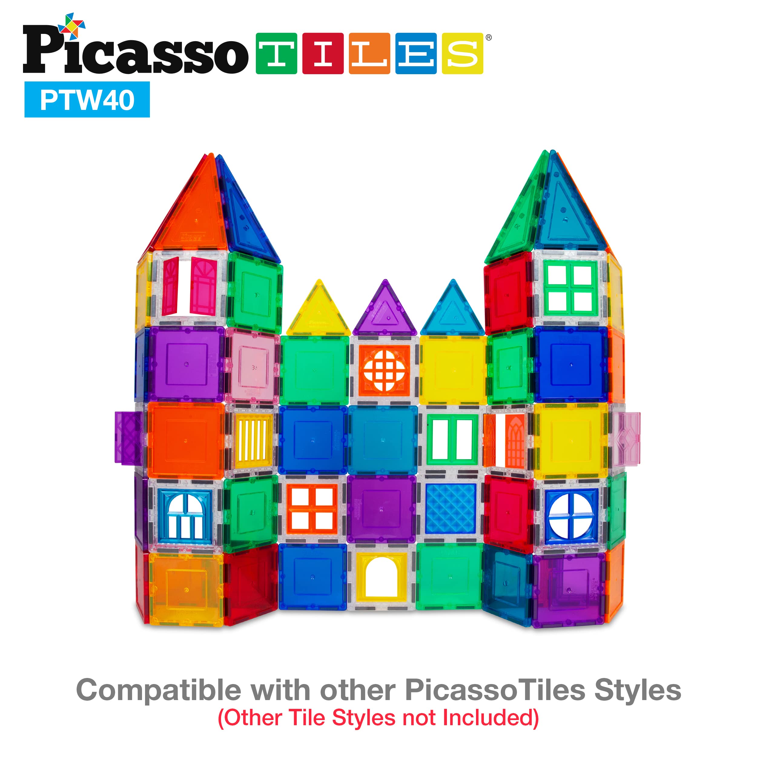 Foto 3 | Set De Expansión Magnético Para Ventanas Y Puertas Con Clip Picassotiles Ptw40 - Venta Internacional.