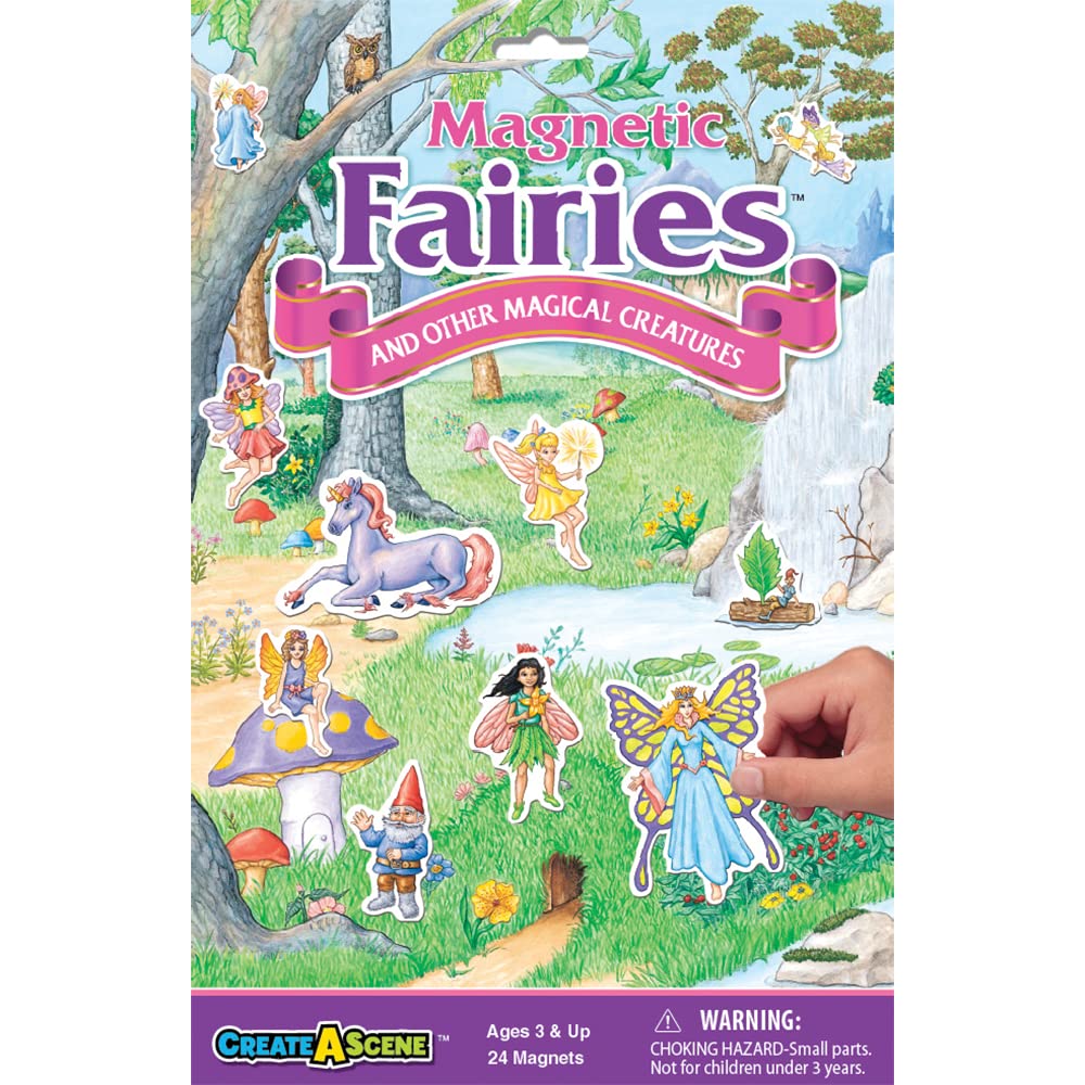 Foto 2 pulgar | Magnetic Playset Playmonster Create-a-scene Fairies De Más De 3 Años - Venta Internacional.