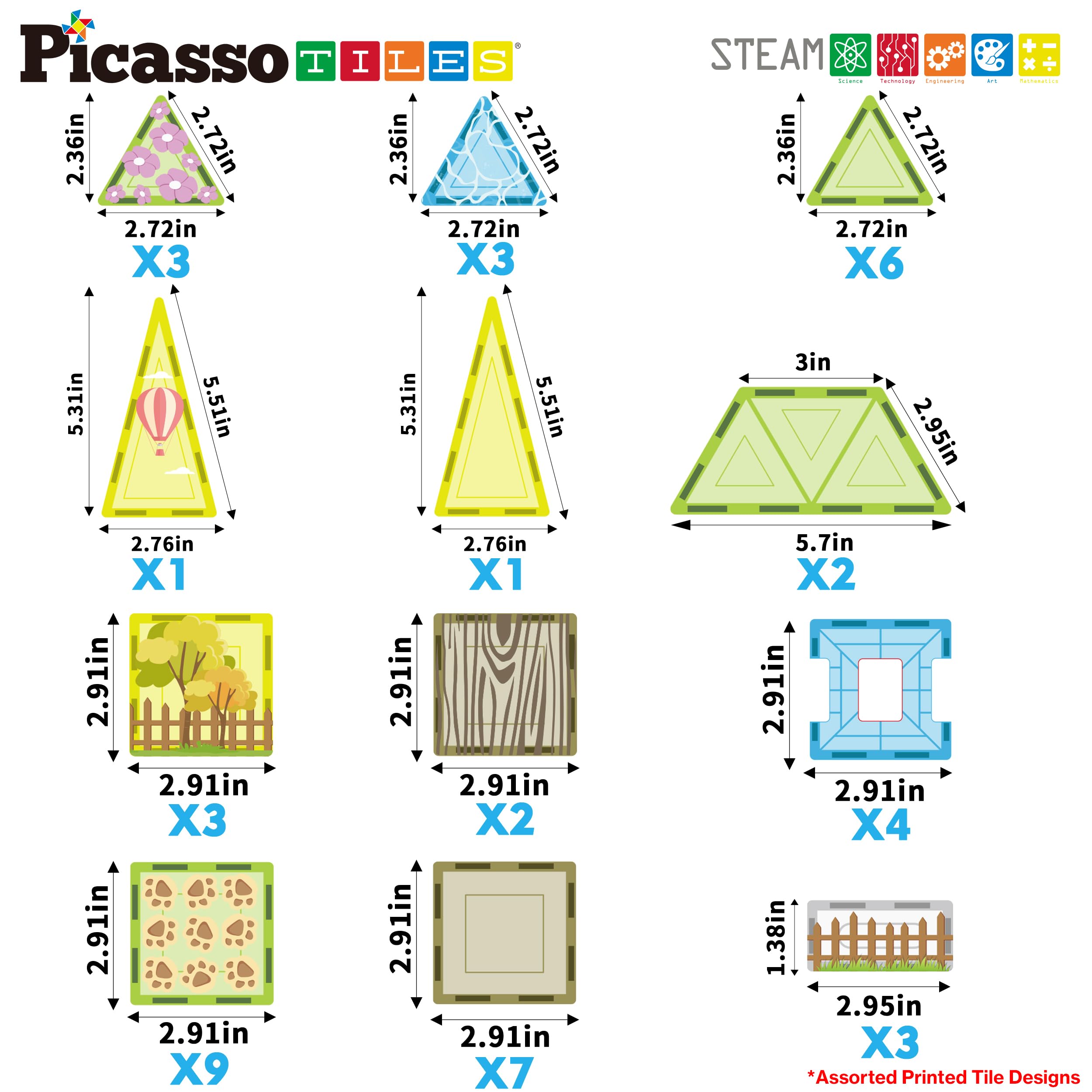 Foto 6 pulgar | Juego De Juguetes Con Bloques De Construcción Picassotiles Farm Animal Con 8 Figuras - Venta Internacional.