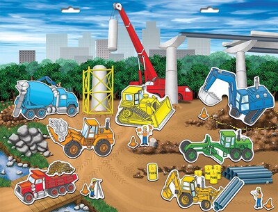 Foto 2 | Magnetic Playset Playmonster Create-a-scene Construction Scene - Venta Internacional.