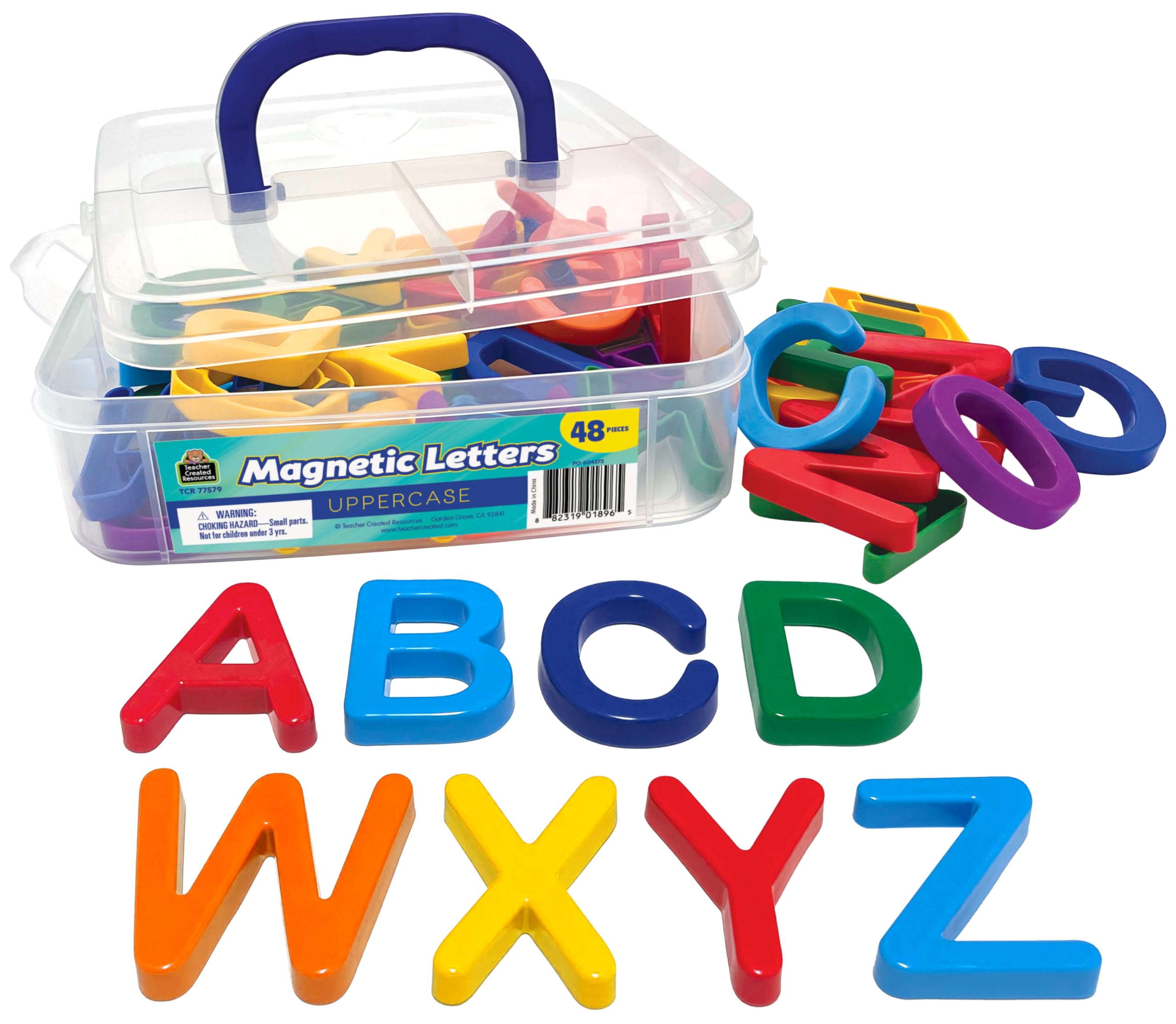 Foto 1 | Magnetic Letters Teacher Created Resources, En Mayúscula, 48 Unidades - Venta Internacional.