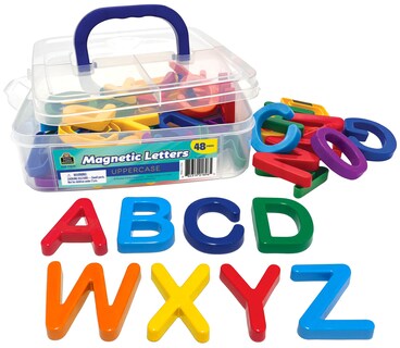 Foto 1 | Magnetic Letters Teacher Created Resources, En Mayúscula, 48 Unidades - Venta Internacional.