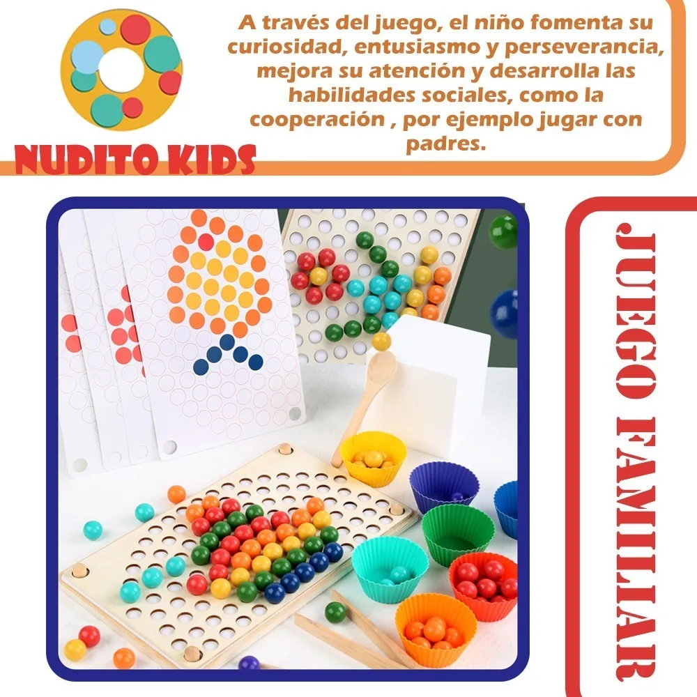 Foto 4 pulgar | Juguete Educativo Didáctico para Niños