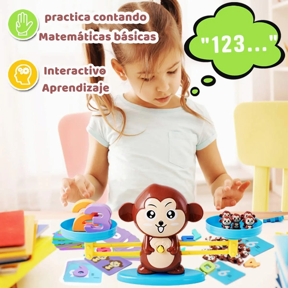Foto 4 pulgar | Juego Matemático Infantil Malubero