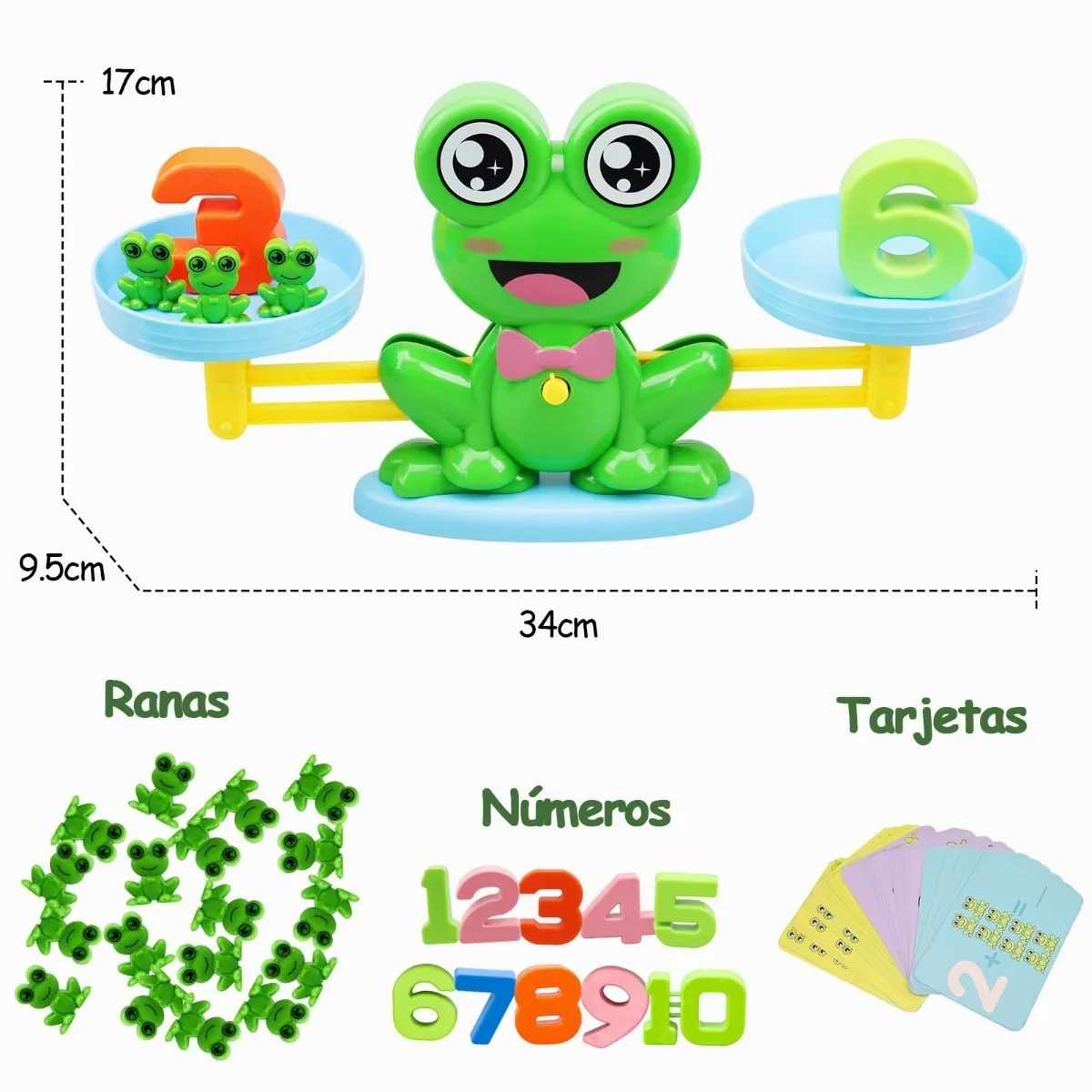 Foto 4 pulgar | Juego Matemático Infantil Malubero
