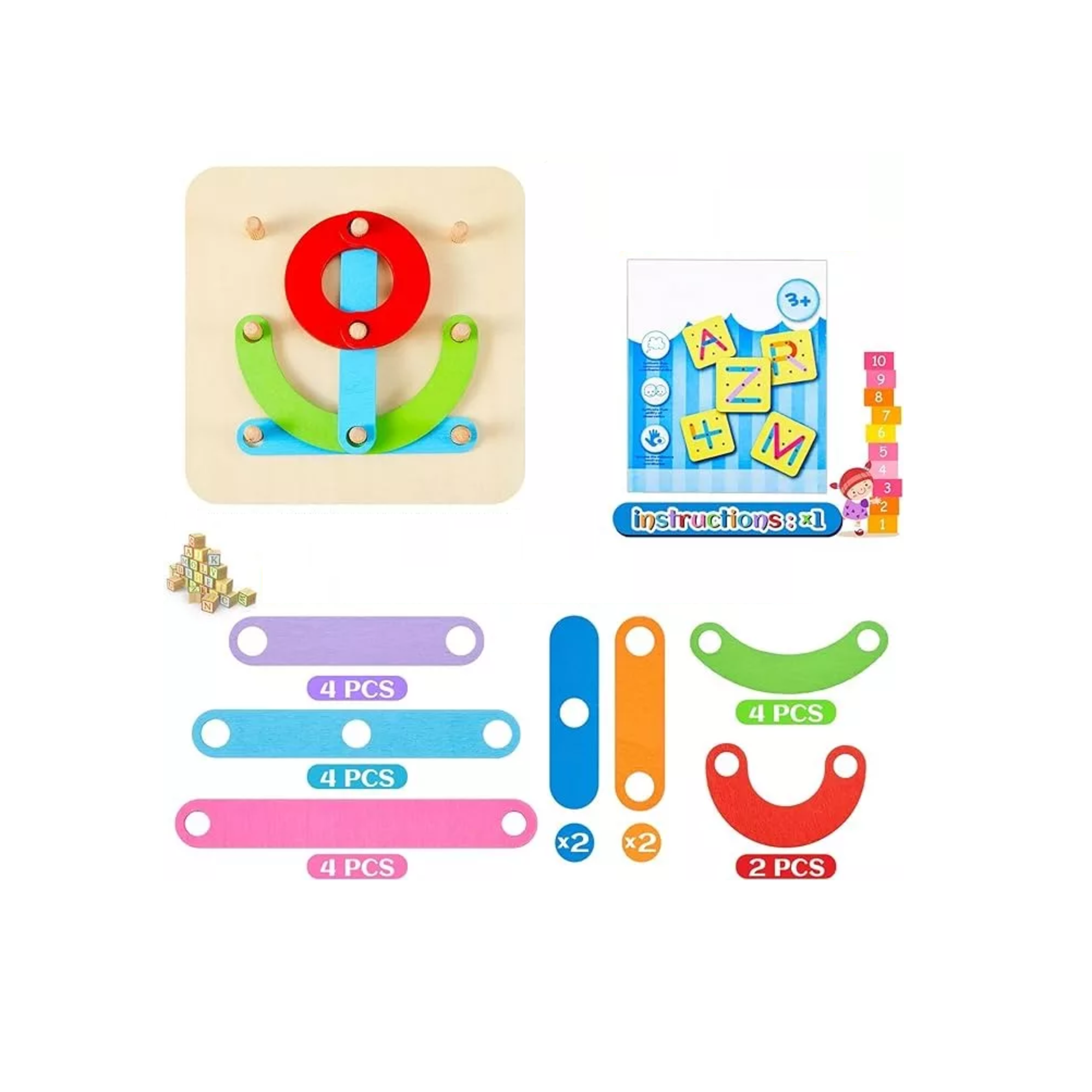 Foto 4 pulgar | Juguete Educativo Almacen Didactico Di Para Bebé Marron Claro Colorido