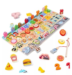 Foto 1 | Juego Didáctico Tablero Matemáticas Niños Educativo T
