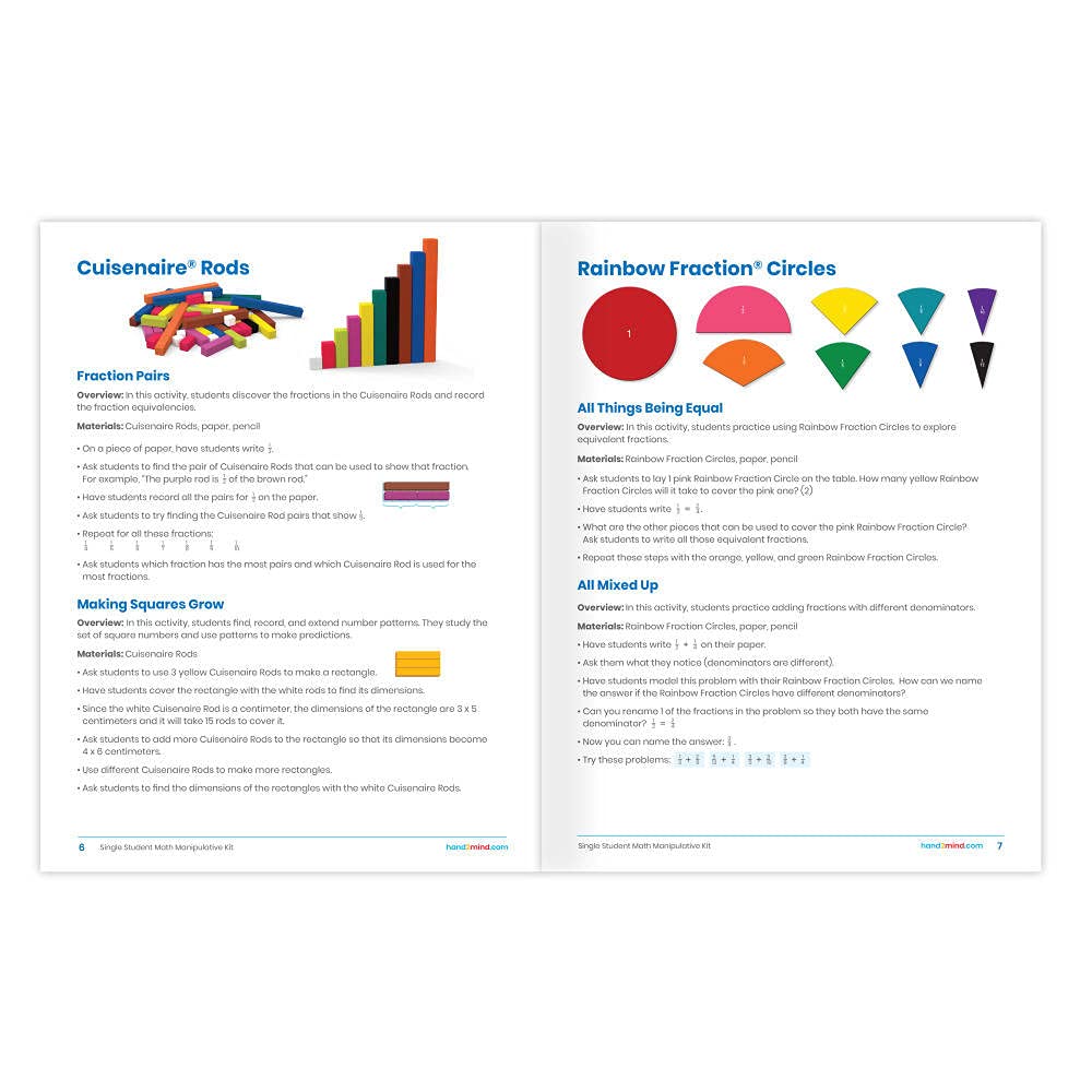 Foto 4 pulgar | Kit de Manipulación Matemática Hand2Mind de 8 a 10 Años - Venta Internacional