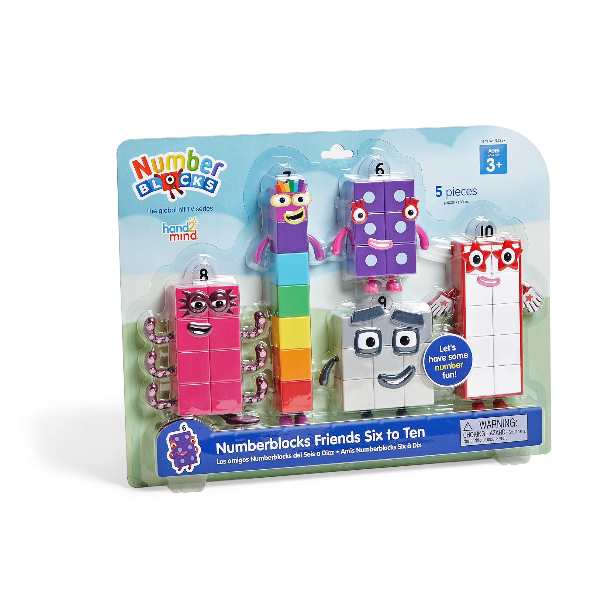 Foto 2 pulgar | Set de Figuras Hand2Mind Numberblocks Friends 6-10 - Venta Internacional