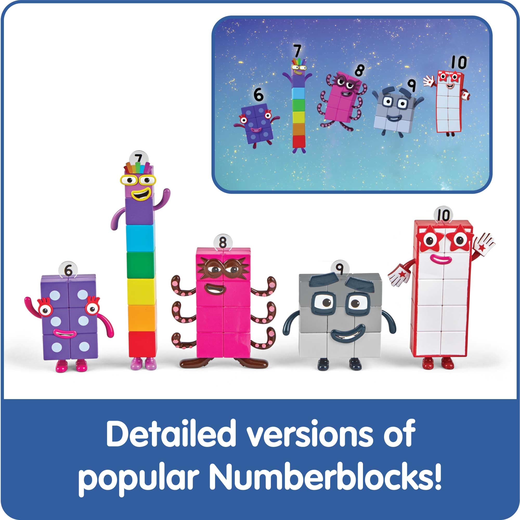 Foto 4 pulgar | Set de Figuras Hand2Mind Numberblocks Friends 6-10 - Venta Internacional