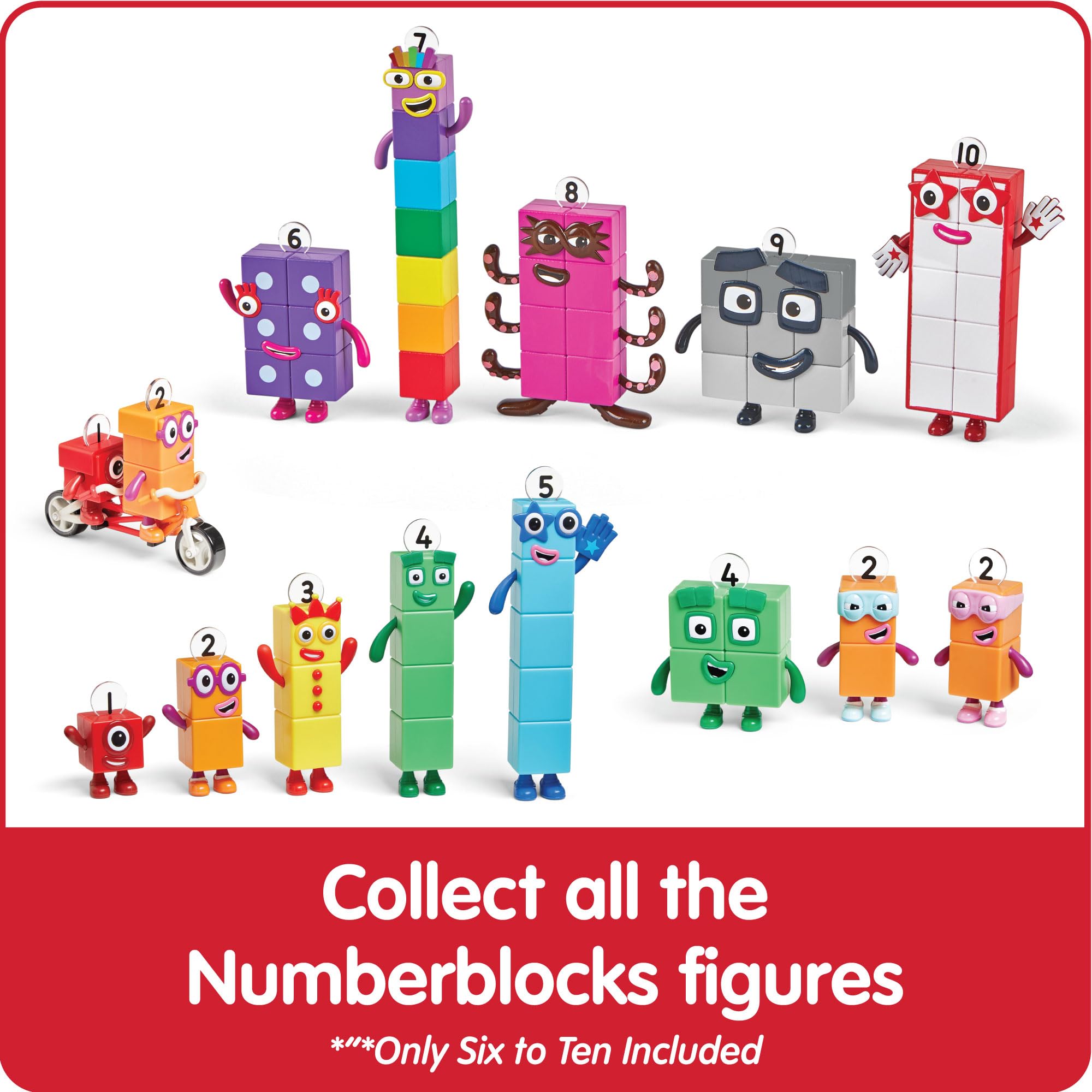 Foto 7 pulgar | Set de Figuras Hand2Mind Numberblocks Friends 6-10 - Venta Internacional