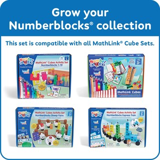 Foto 6 | Conjunto de Actividades Hand2Mind Numberblocks Sheep Farm Mathlink Cubes - Venta Internacional