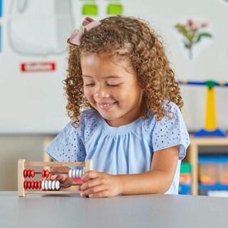 Foto 3 | Set De Clase Rekenrek De Madera Abacus Hand2mind Mini De 20 Cuentas Para Niños - Venta Internacional.