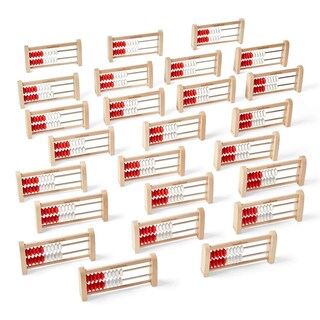 Foto 6 | Set De Clase Rekenrek De Madera Abacus Hand2mind Mini De 20 Cuentas Para Niños - Venta Internacional.