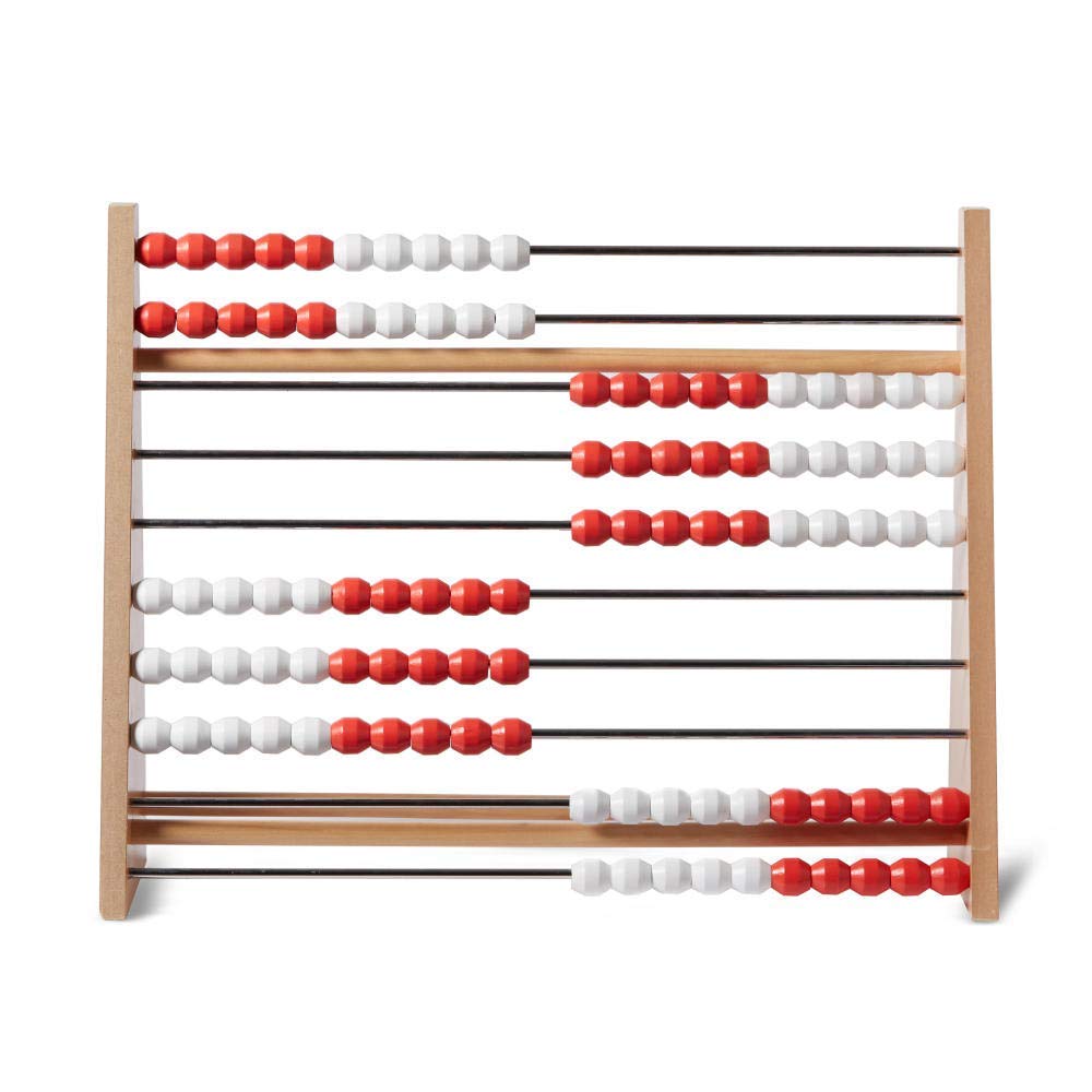 Foto 6 pulgar | Abacus Hand2mind De Madera Rekenrek Abacus, 100 Cuentas, Para Matemáticas Para Niños - Venta Internacional.