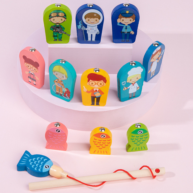 Foto 3 pulgar | Tablero De Troncos Multifuncional De Pesca Magnético De Juguete Para Niños - Venta Internacional.