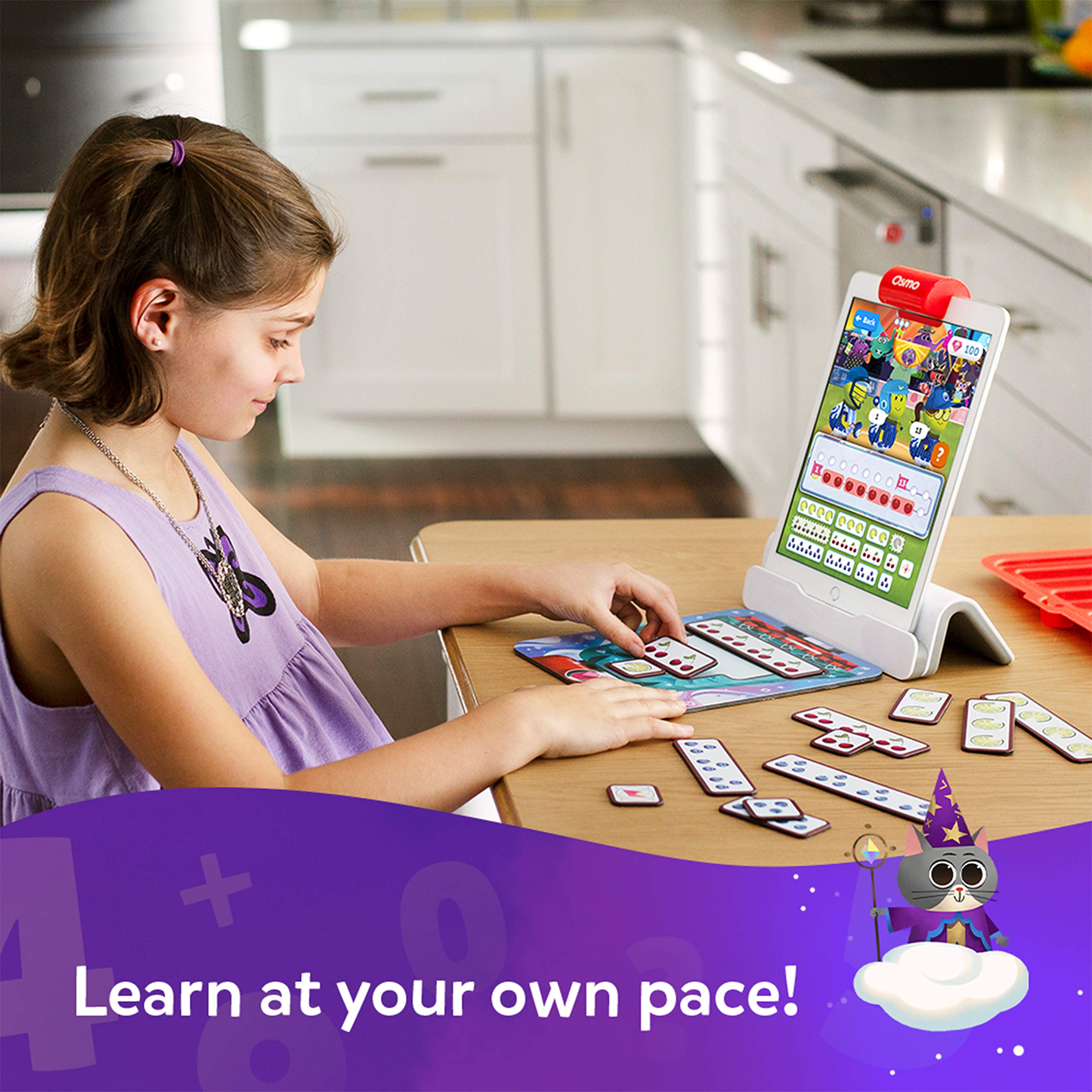 Foto 4 | Juego Stem Osmo Math Wizard Enchanted World Games de 6 a 8 Años - Venta Internacional