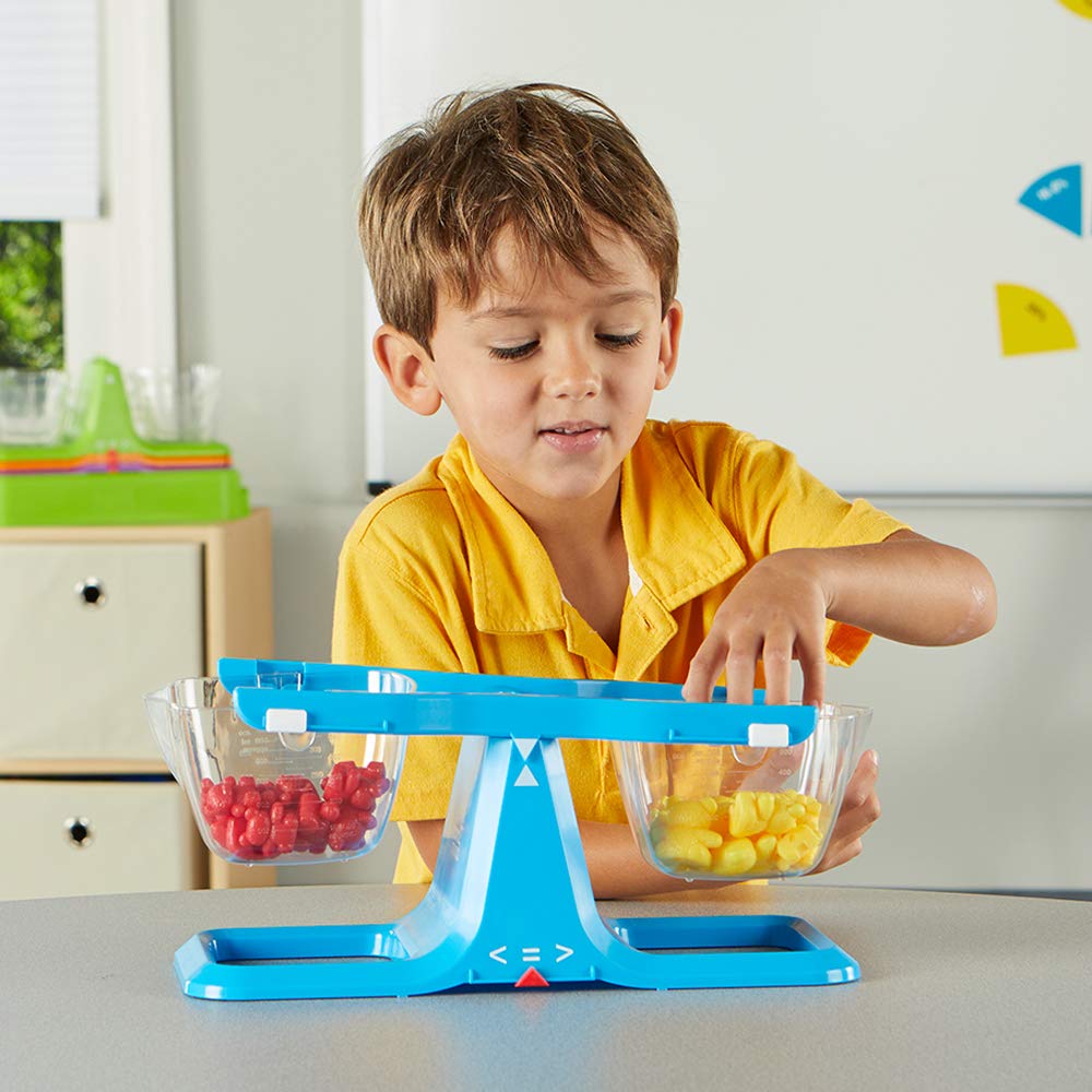 Foto 3 pulgar | Balanza Hand2Mind Cubo Plegable Azul para Niños - Venta Internacional