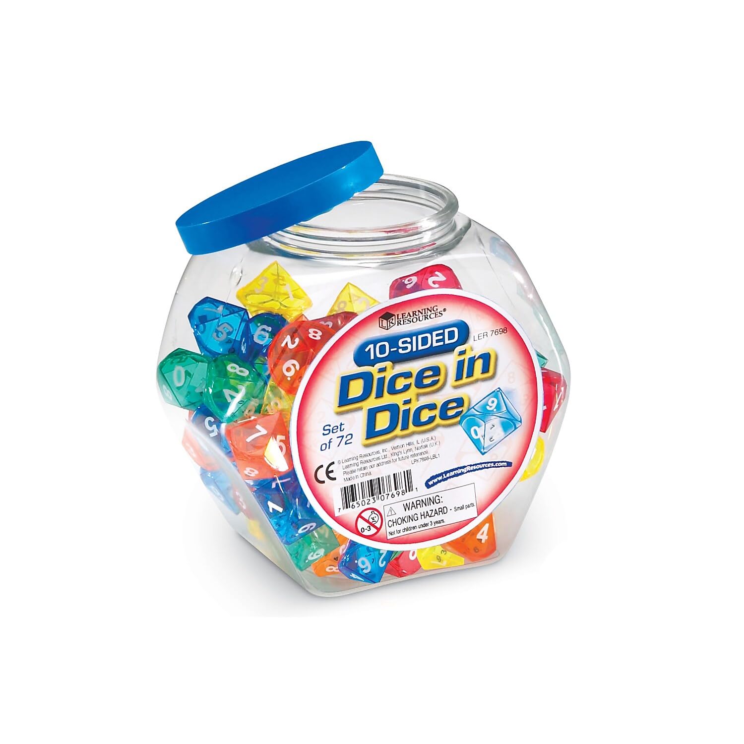 Foto 2 | Dice Learning Resources: Dados De 10 Caras En Dice Ler7698 - Venta Internacional.