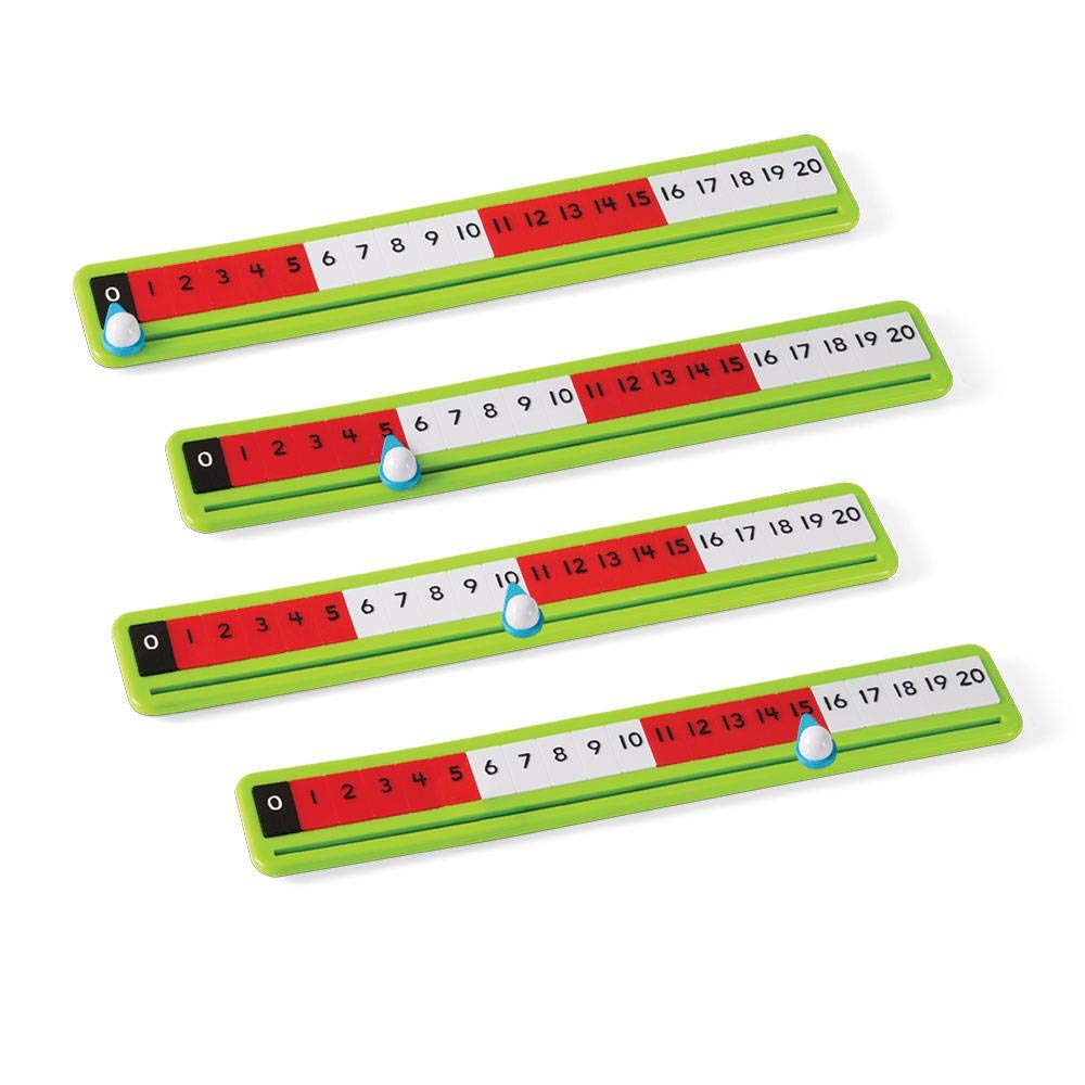 Foto 4 pulgar | Juego De 6 Juguetes Educativos Hand2mind Number Path Rekenrek - Venta Internacional.