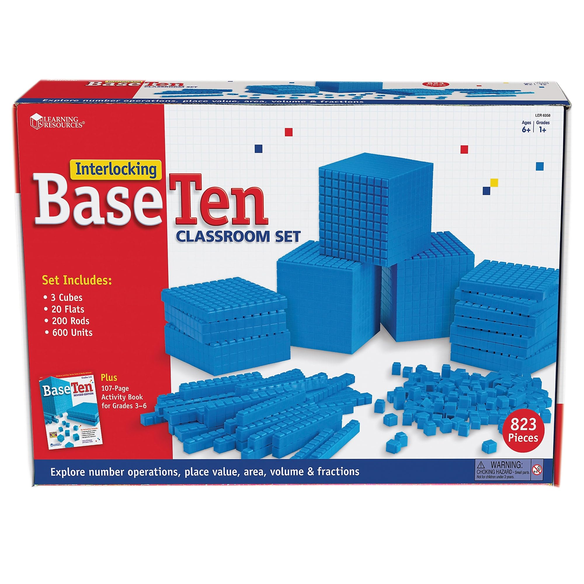 Foto 1 | Conjunto De Clases Base 10: Recursos De Aprendizaje Entrelazados (ler6358) - Venta Internacional.