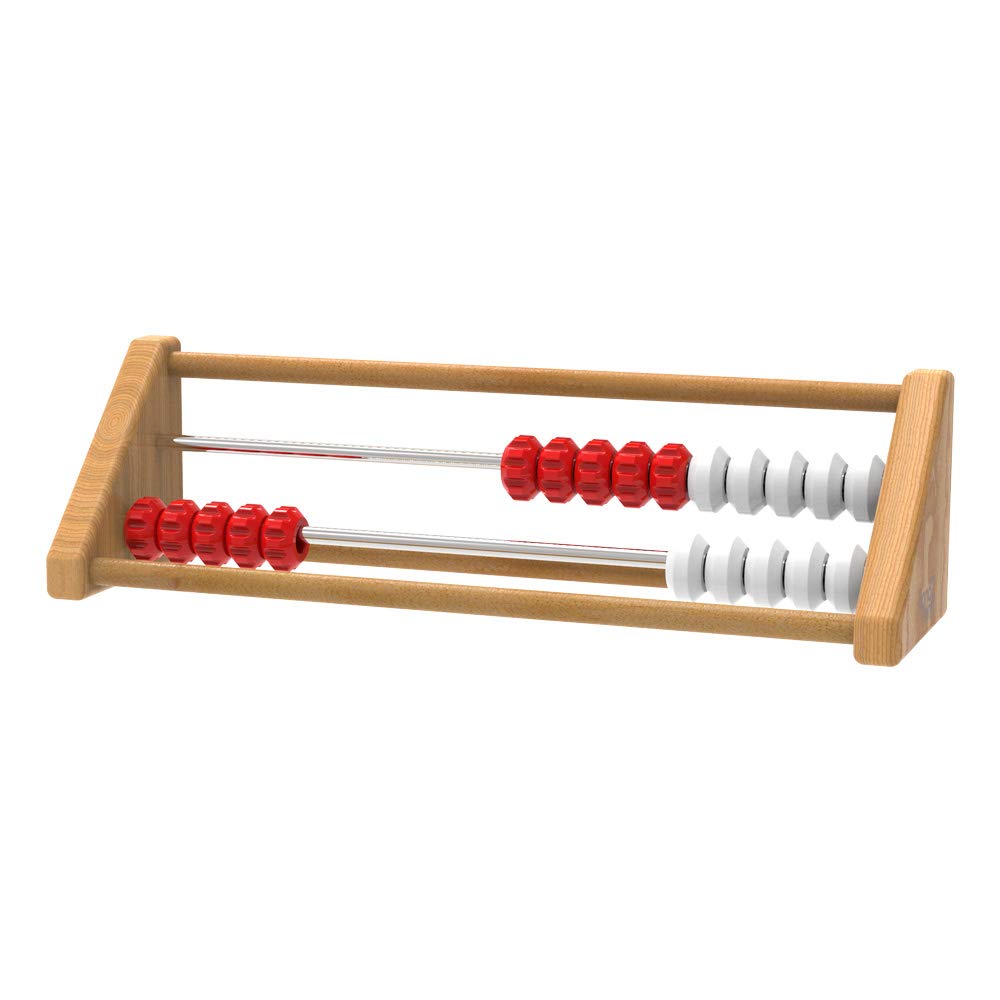 Foto 6 pulgar | Rekenrek Sensorial De Madera Abacus Hand2mind De 20 Cuentas Para Niños - Venta Internacional.