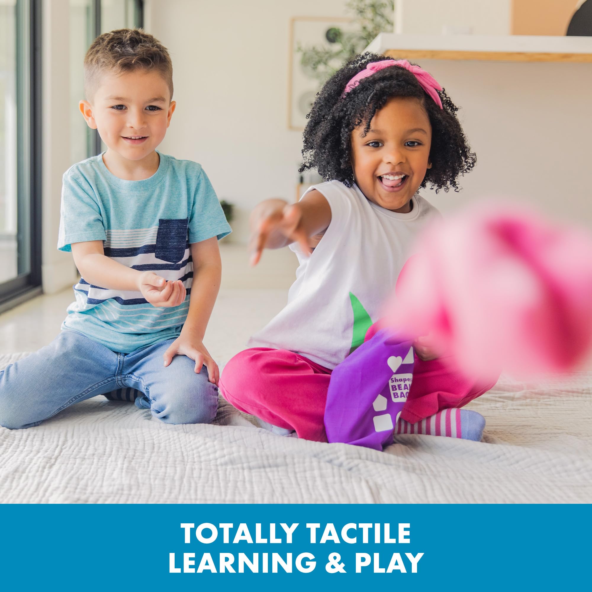 Foto 4 pulgar | Juego De 10 Bean Bags Educational Insights Shapes Para Niños Mayores De 3 Años - Venta Internacional.