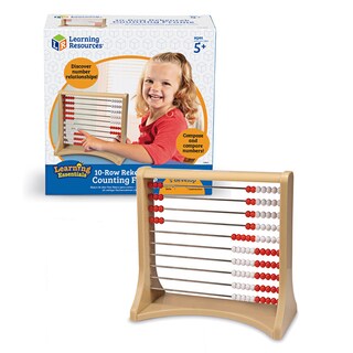 Foto 1 | Recursos De Aprendizaje De Counting Frame Rekenrek Abacus Kids 5+ - Venta Internacional.