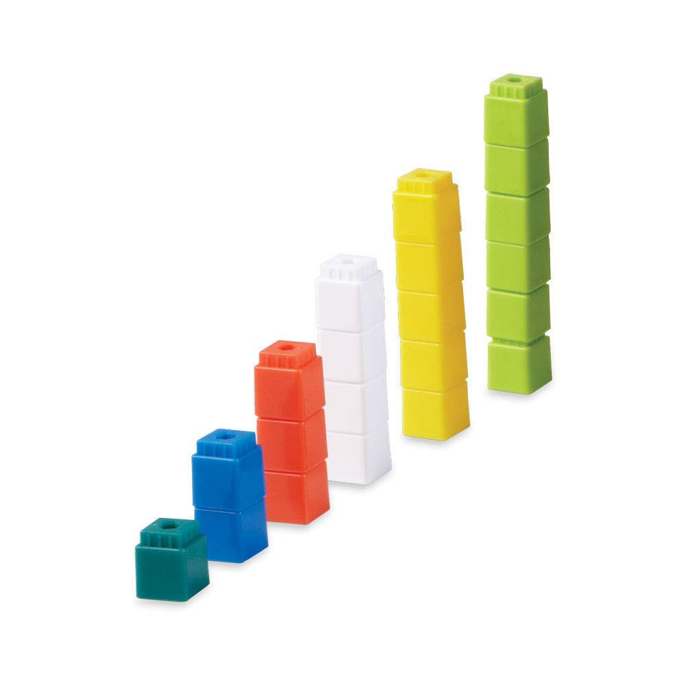 Foto 2 | Math Linking Cubes Hand2mind Interlocking Unilink (juego De 100) - Venta Internacional.