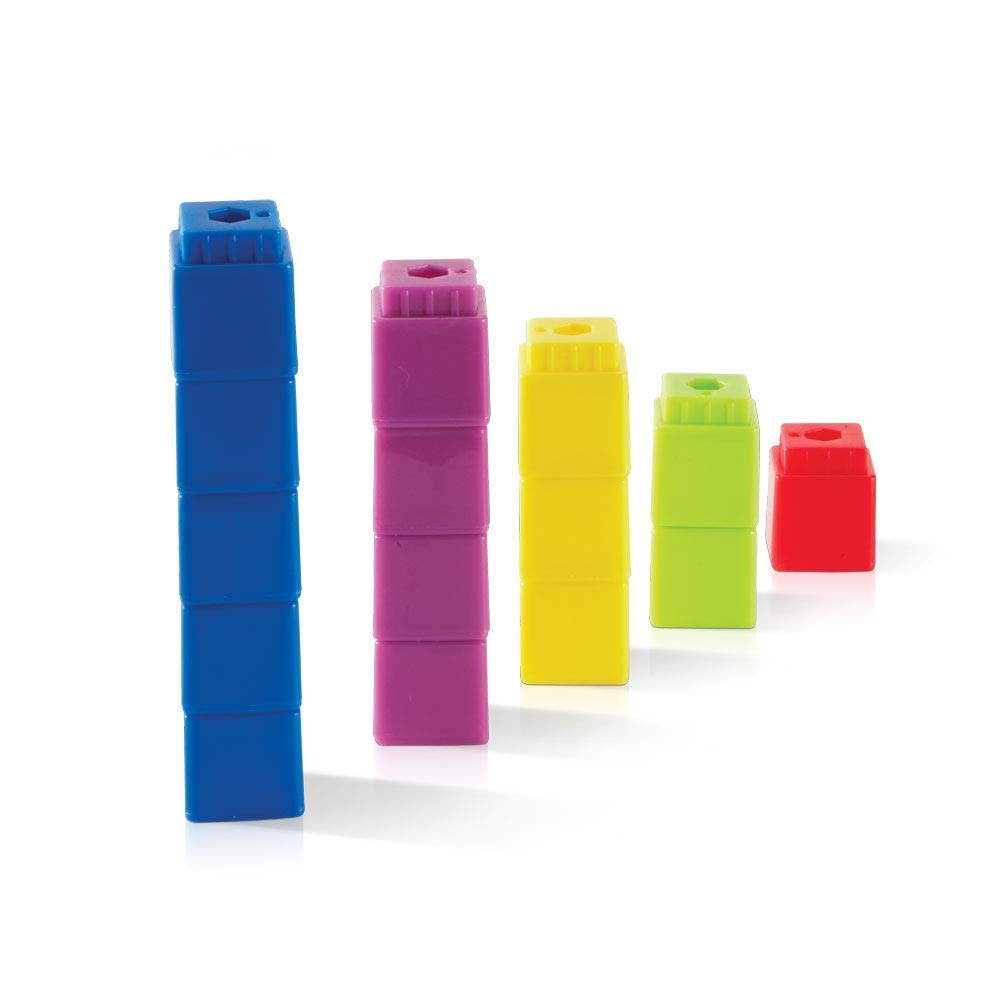 Foto 6 pulgar | Math Linking Cubes Hand2mind Interlocking Unilink (juego De 100) - Venta Internacional.