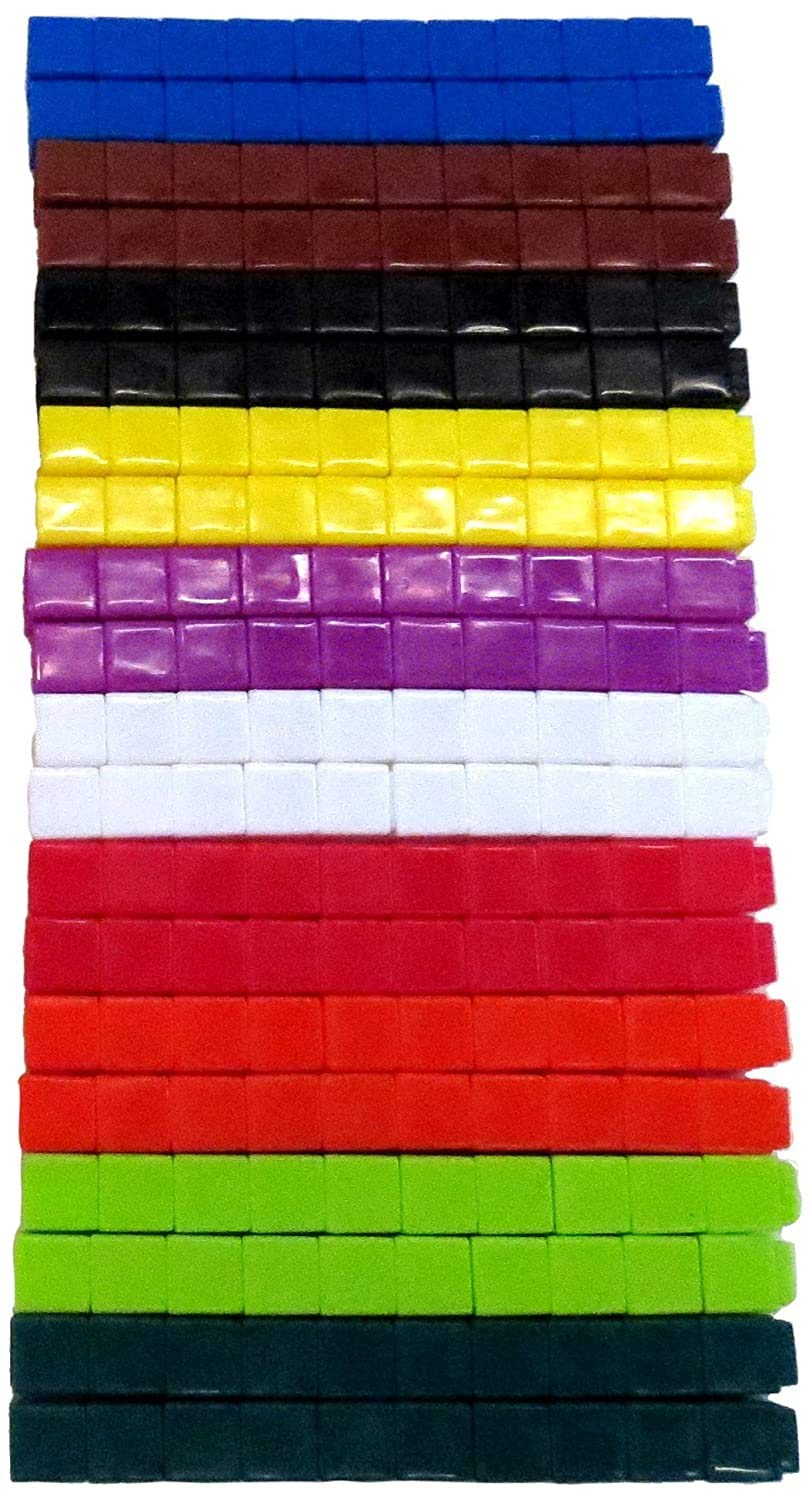 Foto 5 | Math Linking Cubes Hand2mind Interlocking Unilink (juego De 500) - Venta Internacional.