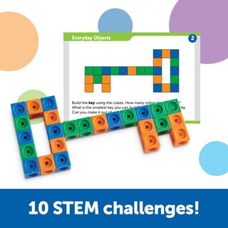 Foto 3 | Set De Actividades Matemáticas, Recursos De Aprendizaje, Stem Explorers, 100 Unidades - Venta Internacional.