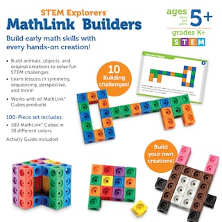 Foto 5 | Set De Actividades Matemáticas, Recursos De Aprendizaje, Stem Explorers, 100 Unidades - Venta Internacional.