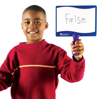Foto 3 | Juego De 10 Recursos De Aprendizaje Para Escribir Y Borrar En Tableros De Respuestas - Venta Internacional.